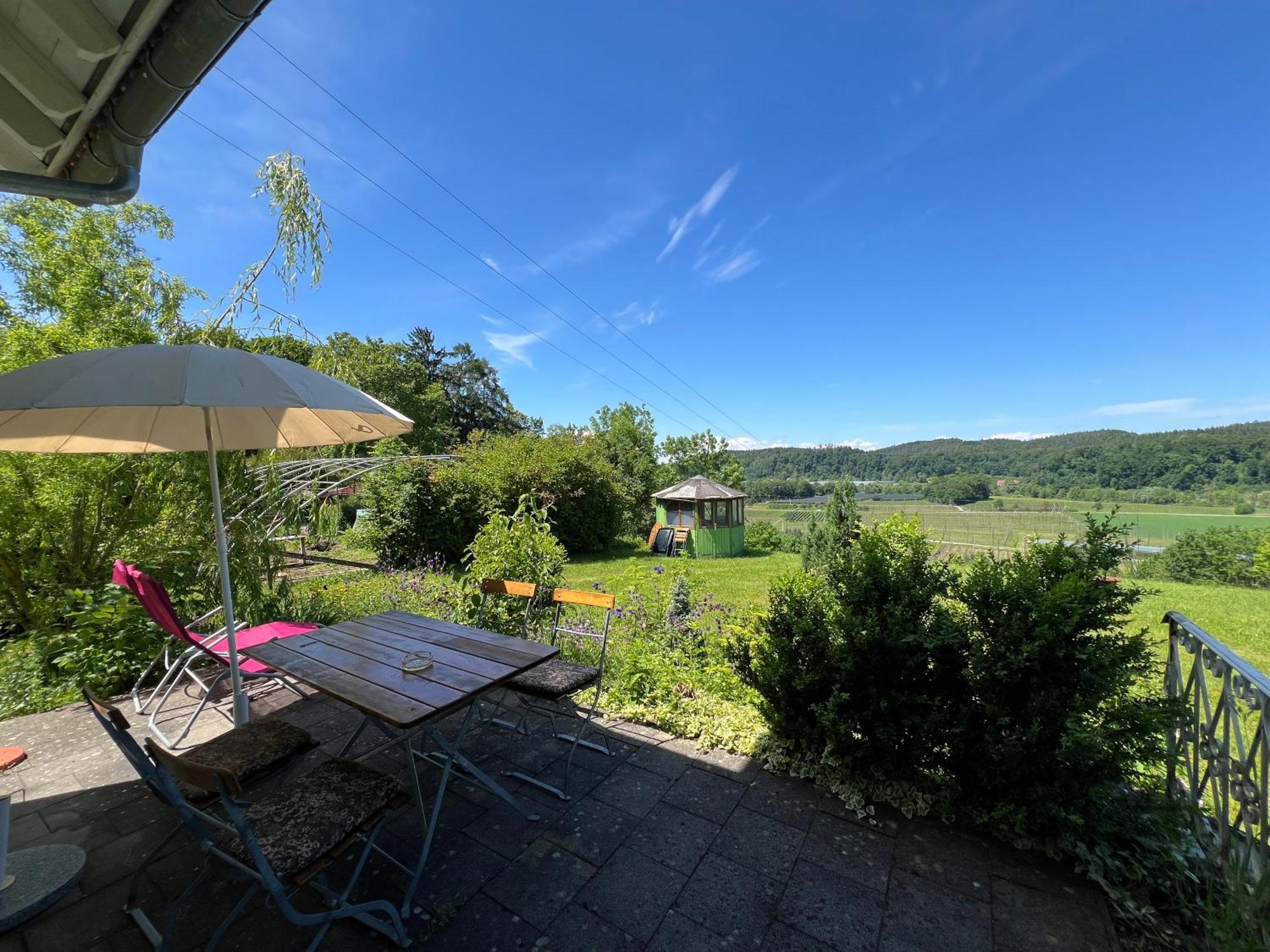 Einzigartiger Panoramablick, Bodensee Und Messe In Der Naehe 泰特南 外观 照片